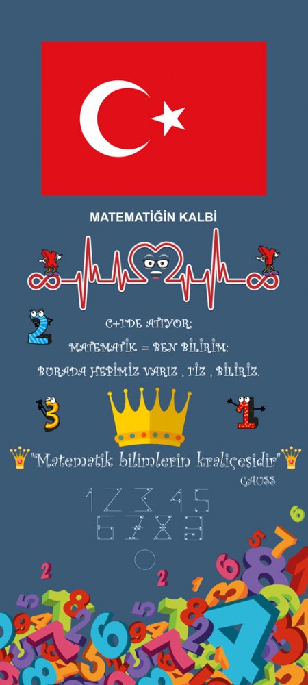 Matematik sınıfı kapı giydirmesi 2