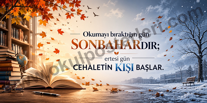 Kitap Okuma Posteri 28