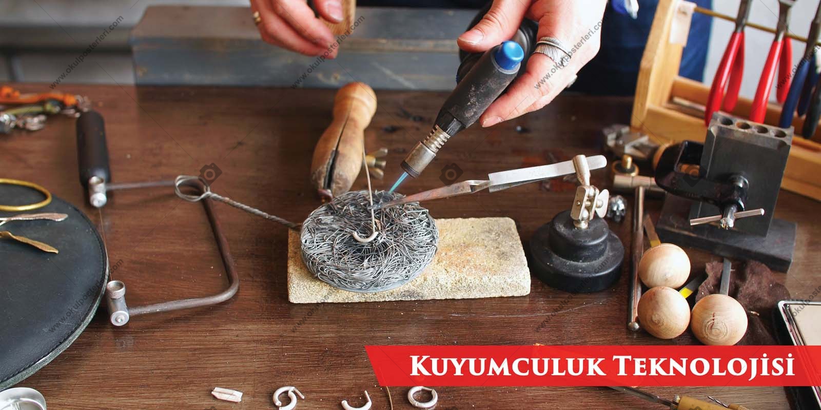 Kuyumculuk Teknolojisi Okul Posteri