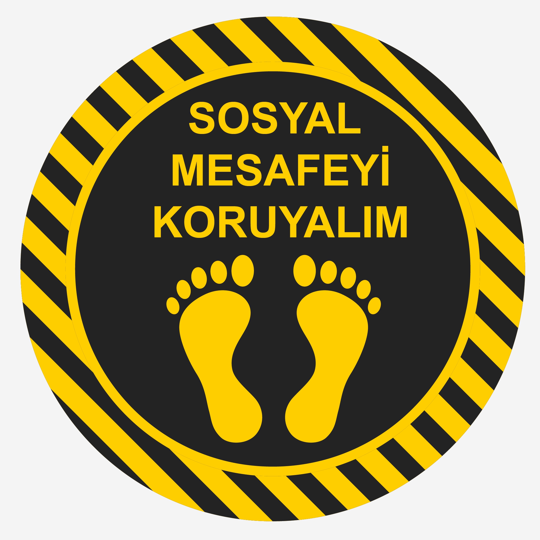 Sosyal Mesafe Koruma Bandı 3
