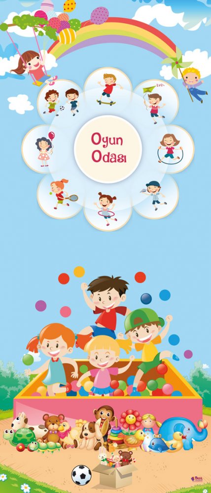 Oyun Odası Kapı Giydirmesi