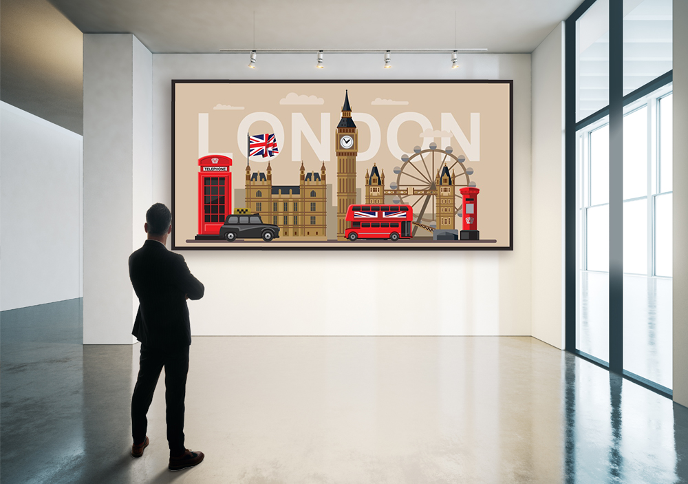 London Okul Posteri