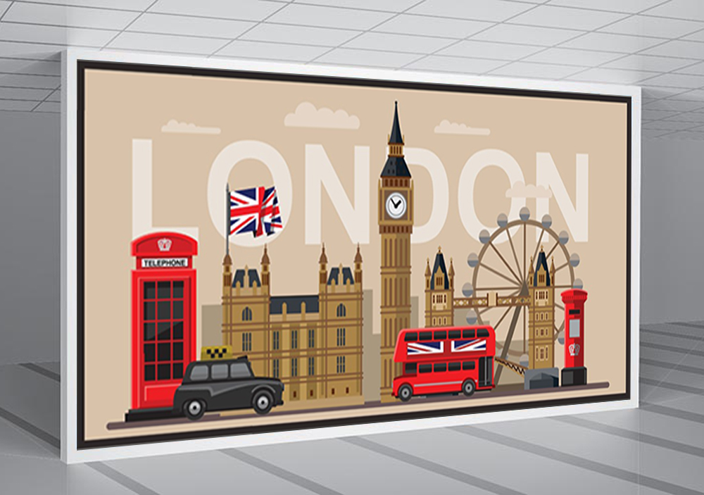 London Okul Posteri