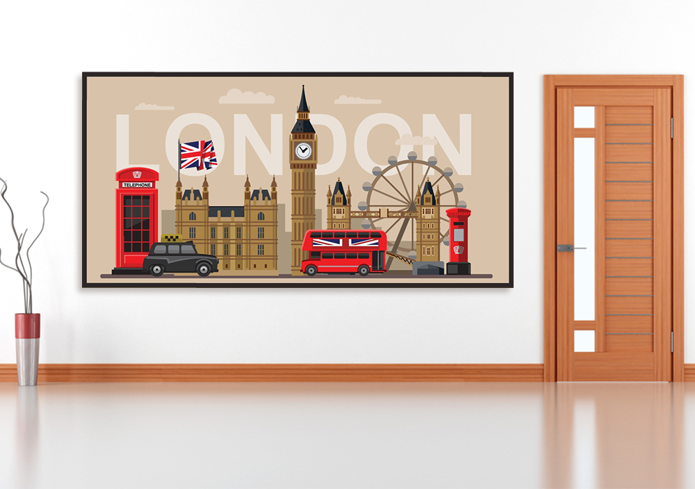 London Okul Posteri