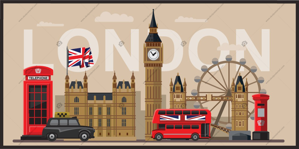London Okul Posteri