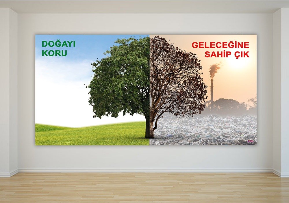 Doğayı Sev Geleceğine Sahip Çık Posteri