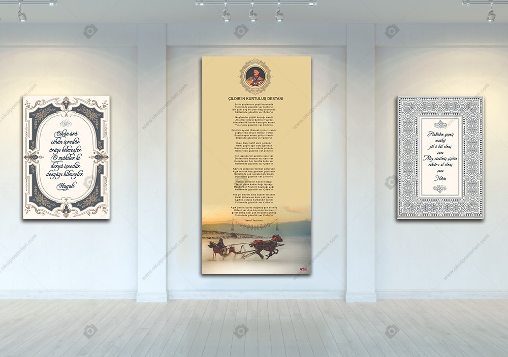 ŞEREF TAŞLIOVA EDEBİYAT POSTERİ