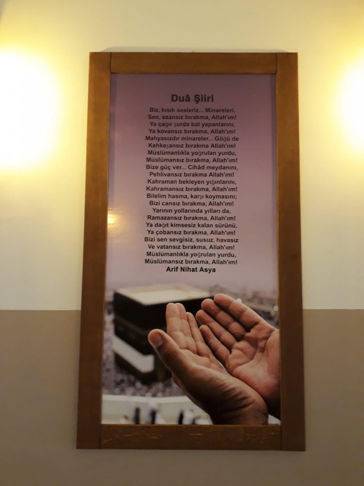 ARİF NİHAT ASYA EDEBİYAT POSTERİ