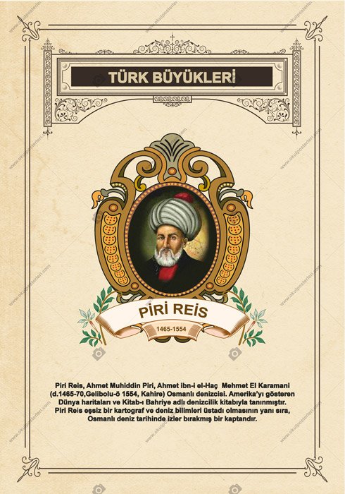 Piri Reis Okul Posteri