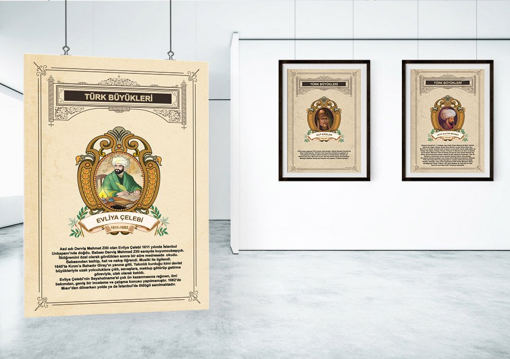 Evliya Çelebi Okul Posteri