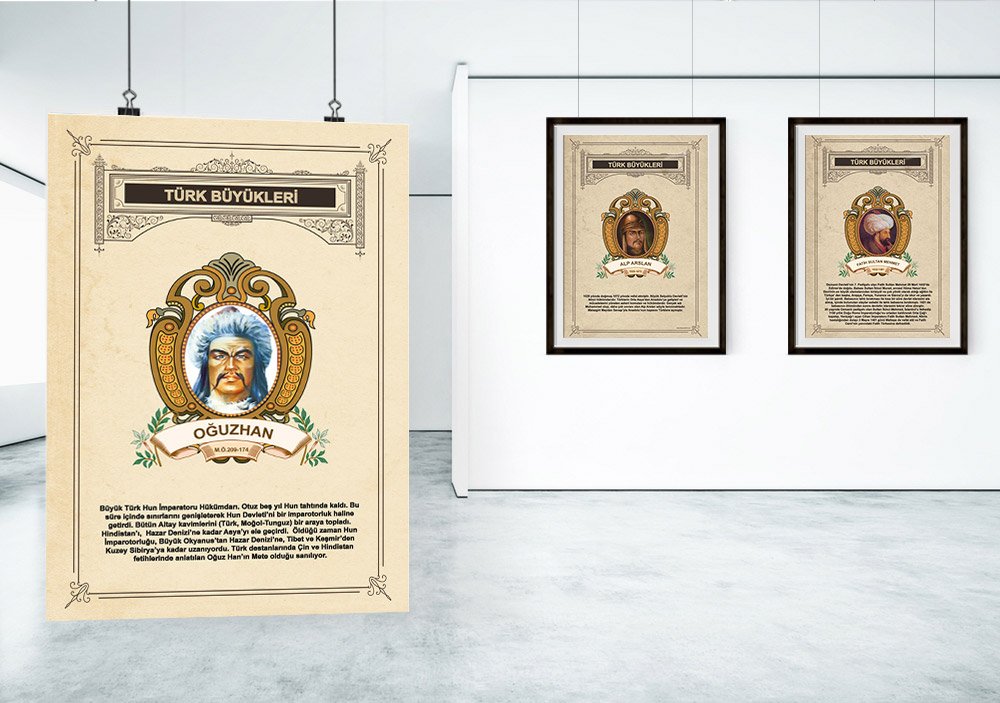 Oğuz Han Okul Posteri