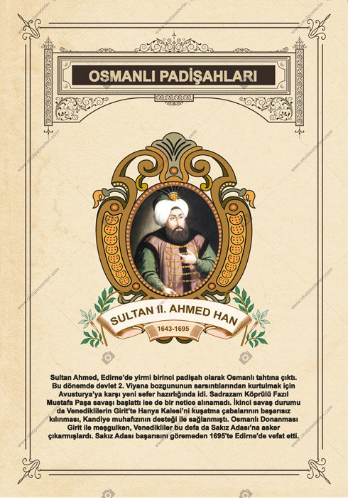 SULTAN II.AHMED HAN