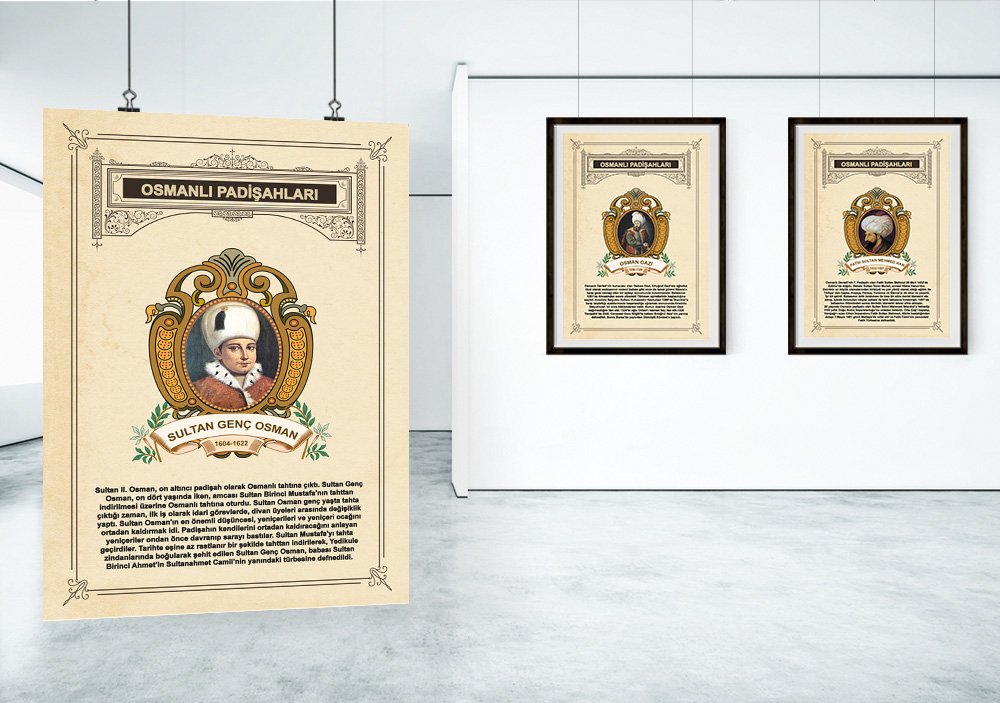 SULTAN GENÇ OSMAN OKUL POSTERİ