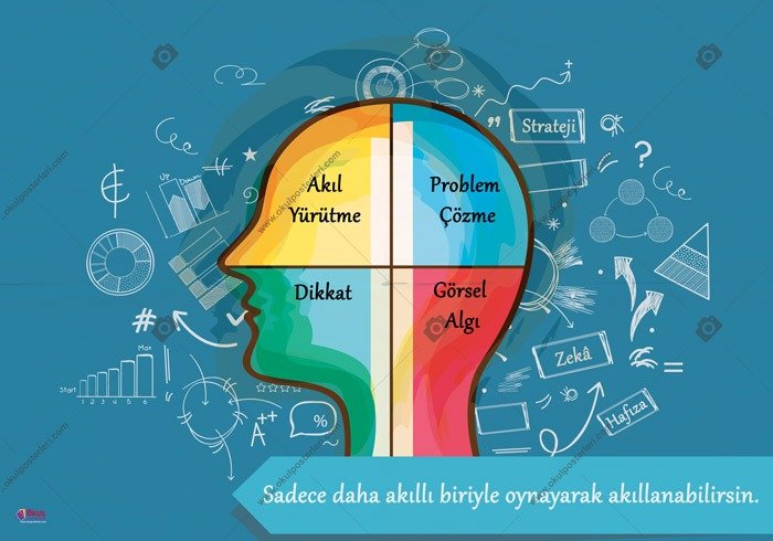 Akıl Zeka Oyunları Okul Posteri 2