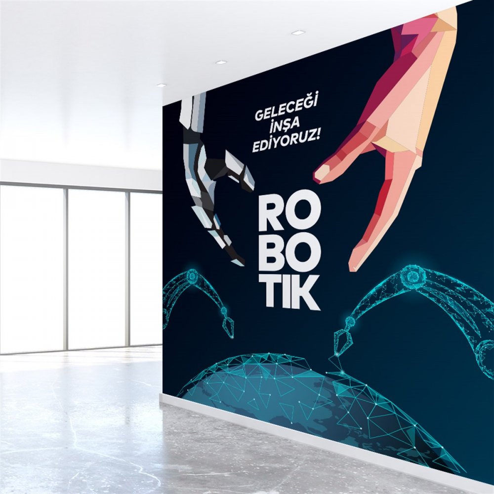 Robotik Kodlama Duvar Giydirme 5