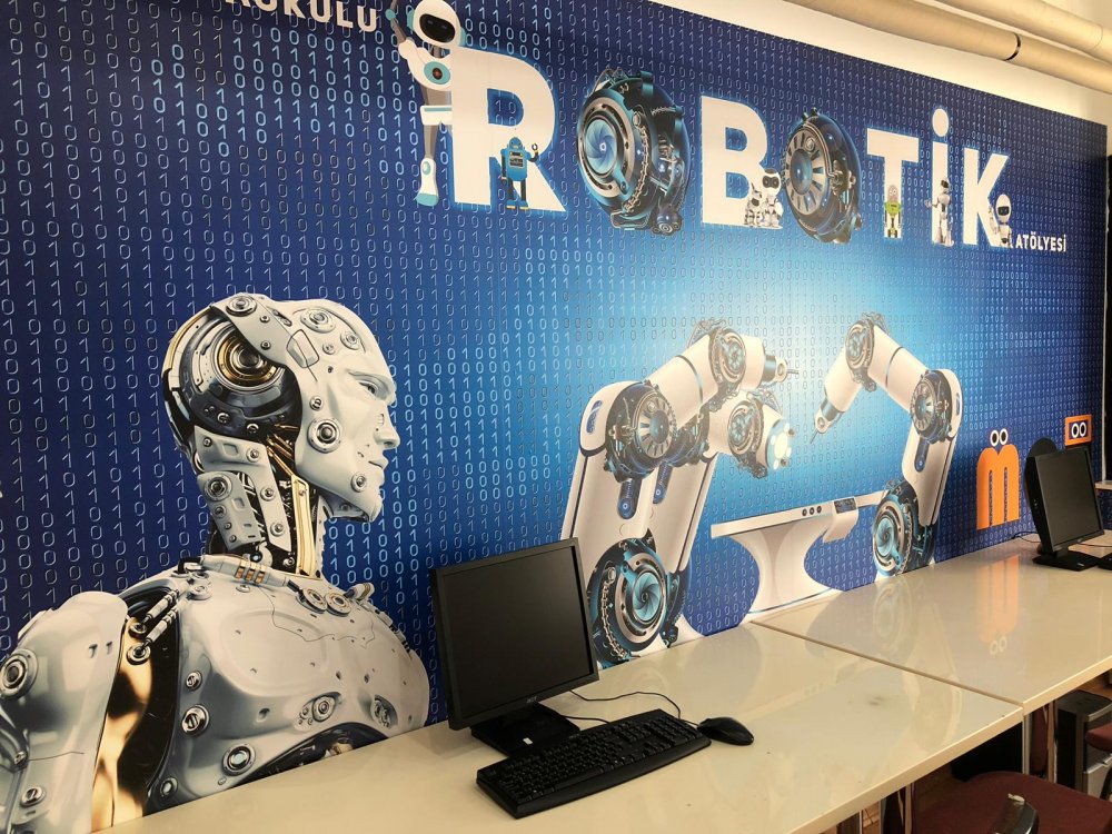 Robotik Kodlama Duvar Giydirme 34