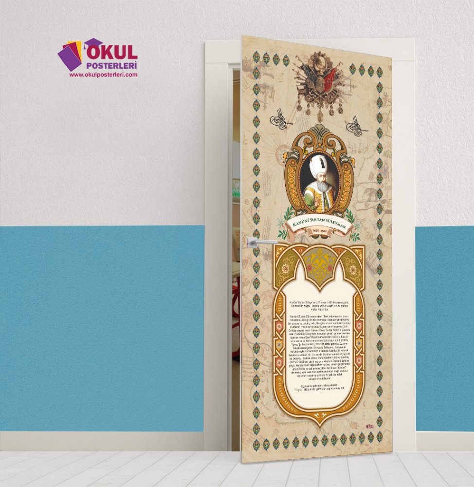 Kanuni Sultan Süleyman Kapı Giydirme