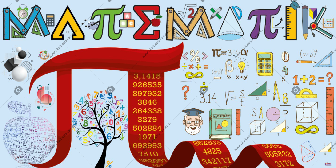 Matematik Sokağı Matematik Posteri