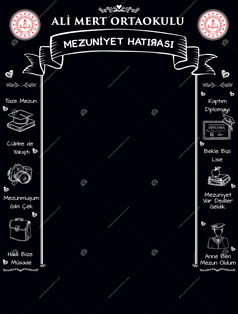 Mezuniyet Hatırası Branda Ortaokul