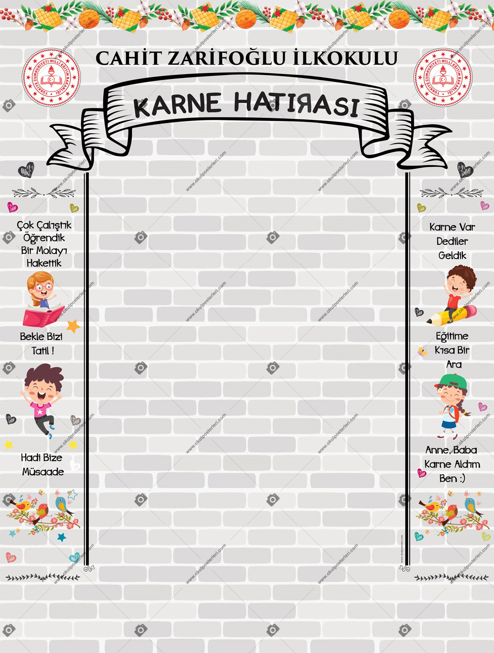 Karne Hatırası Branda