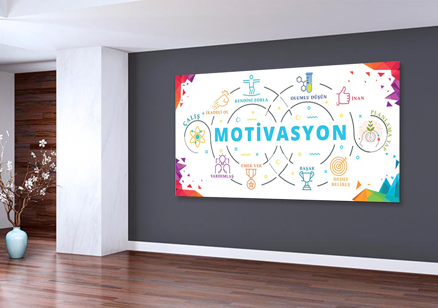 Rehberlik Motivasyon Okul Posteri-5 (Türkçe)