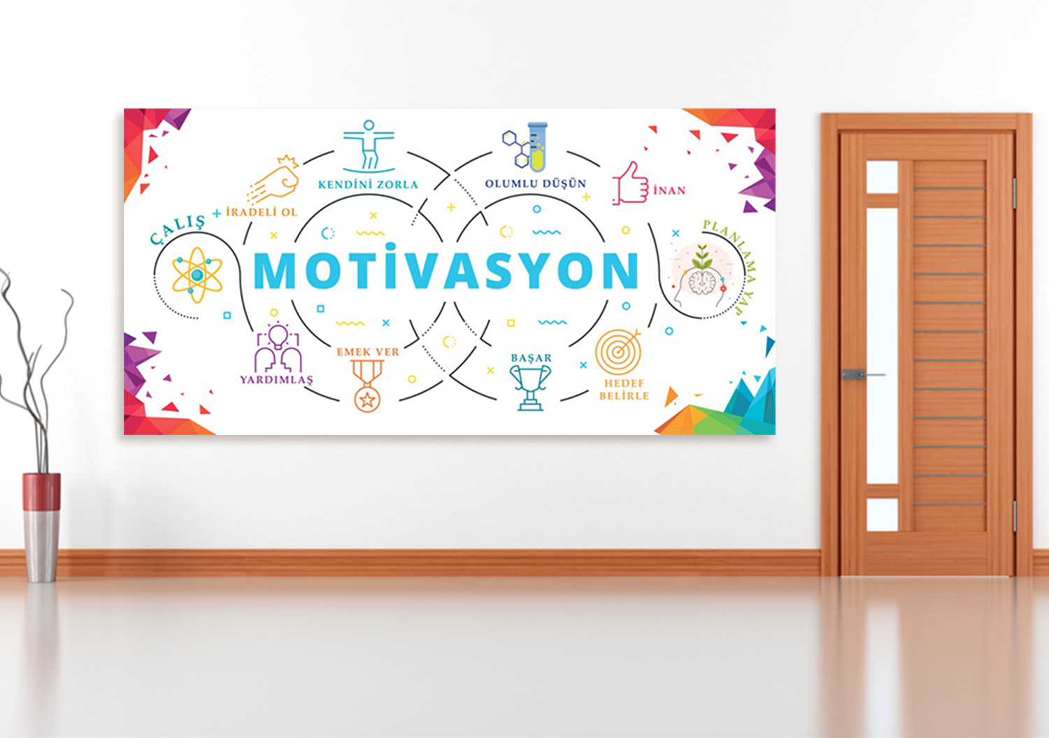 Rehberlik Motivasyon Okul Posteri-5 (Türkçe)