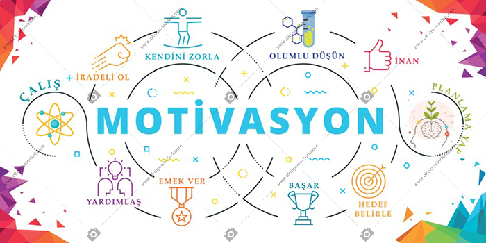 Rehberlik Motivasyon Okul Posteri-5 (Türkçe)