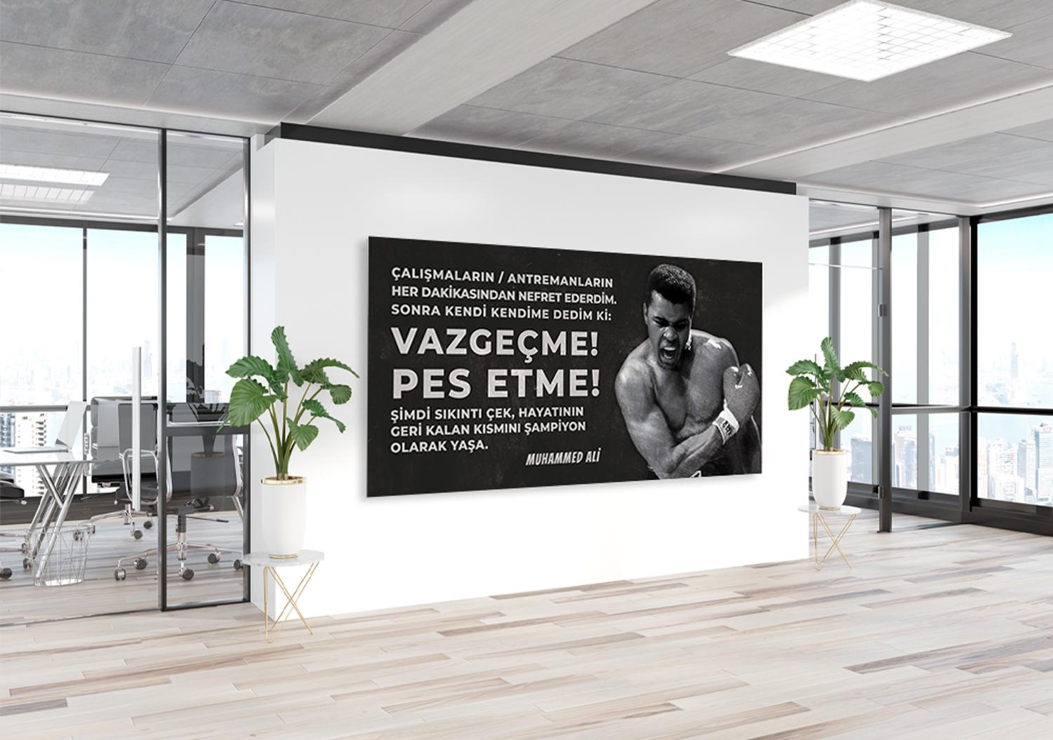Muhammed Ali Okul Posteri