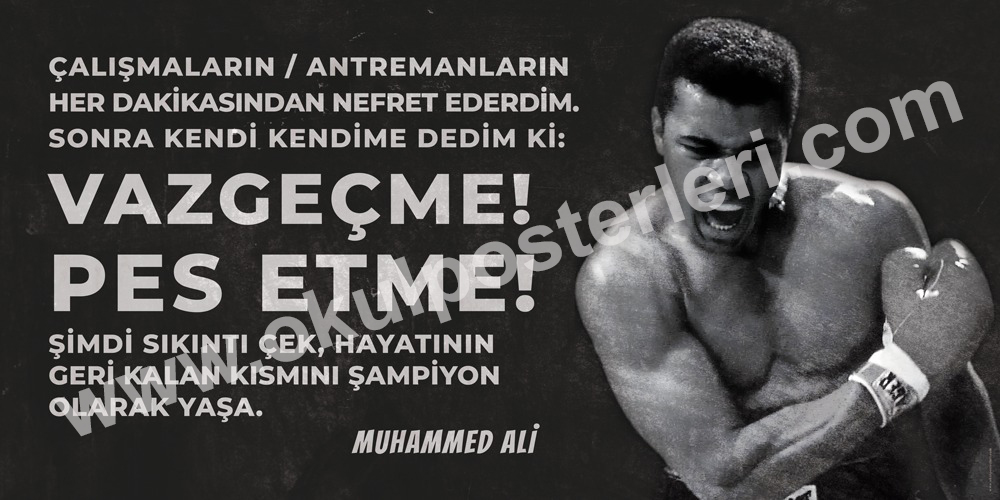 Muhammed Ali Okul Posteri