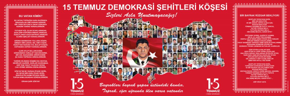 15 Temmuz Demokrasi Şehitleri Köşesi 1