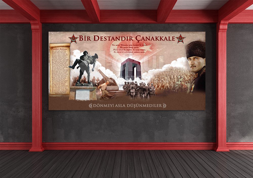 Çanakkale Savaşı Posteri (Çanakkale Köşesi)