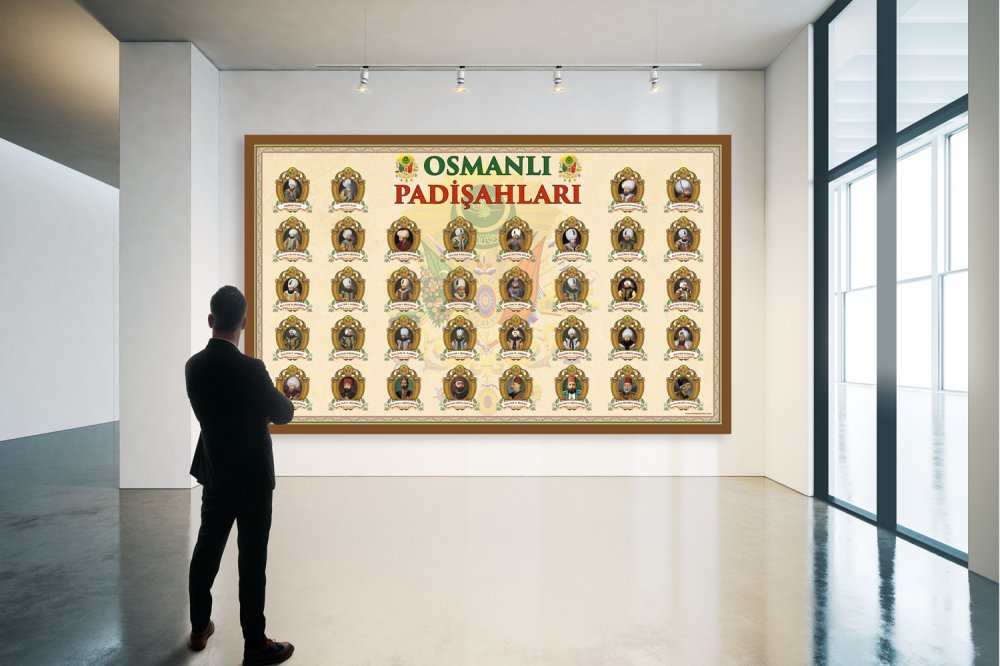 Osmanlı Padişahları Posteri