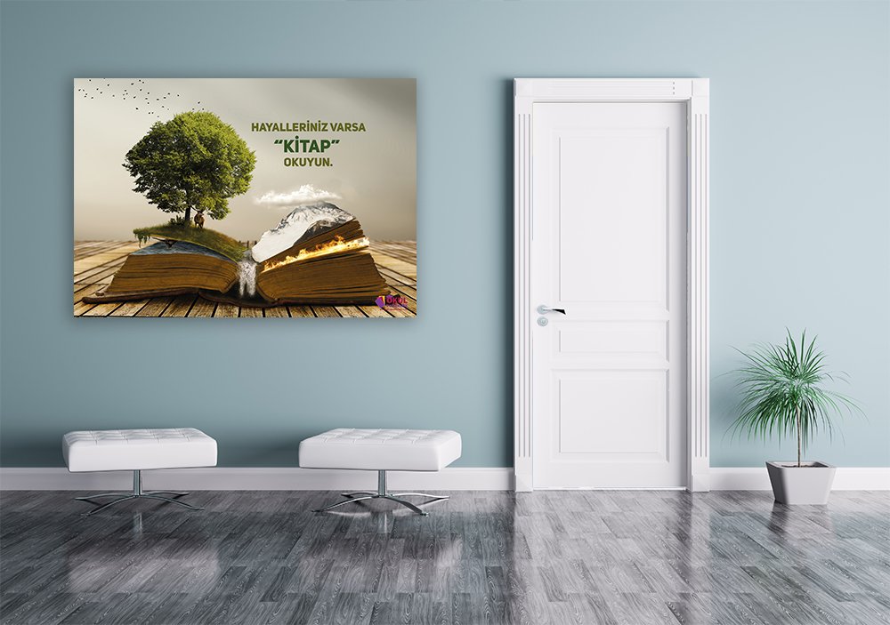 Kitap Okuma Posteri 16