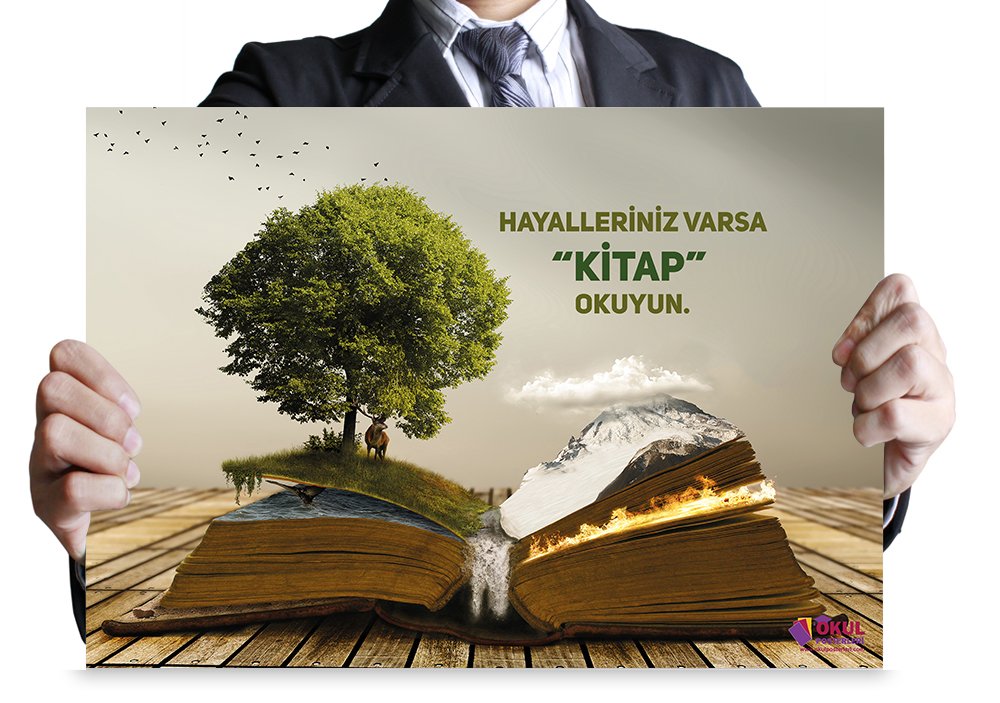 Kitap Okuma Posteri 16