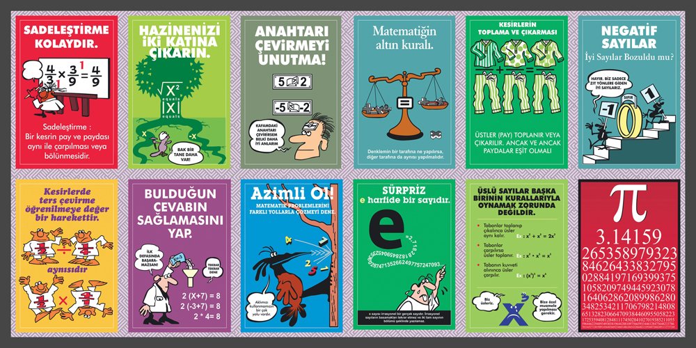 Karikatürlerle Eğlenceli Matematik 200x100