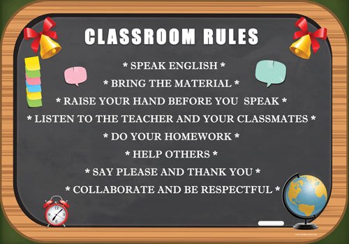 Classroom Rules