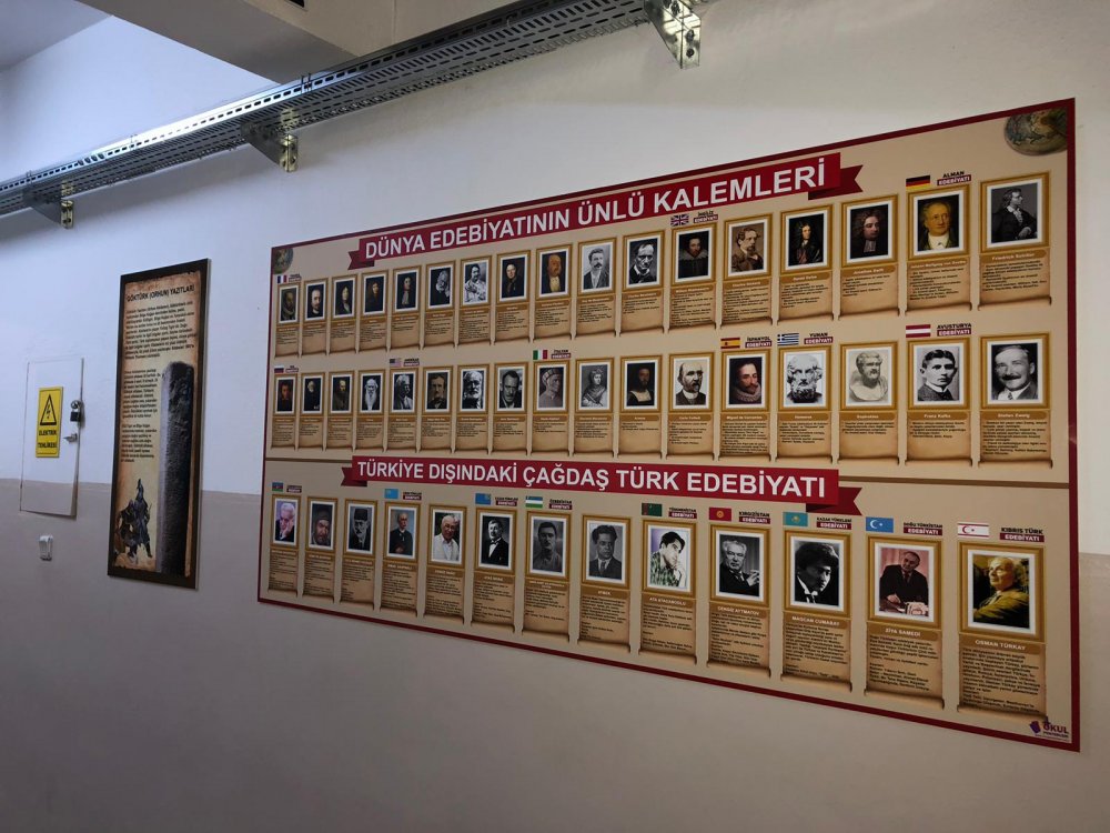 Türk ve Dünya Edebiyatı Posteri