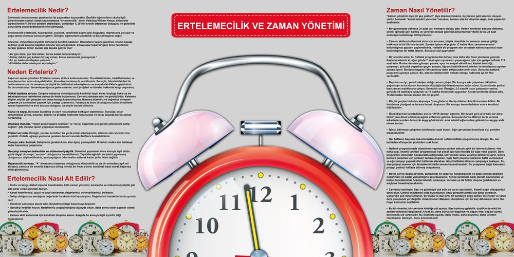 Ertelemecilik ve Zaman Yönetimi