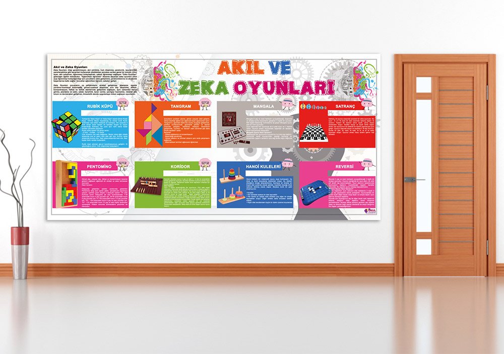 Akıl ve Zeka Oyunları Okul Posteri