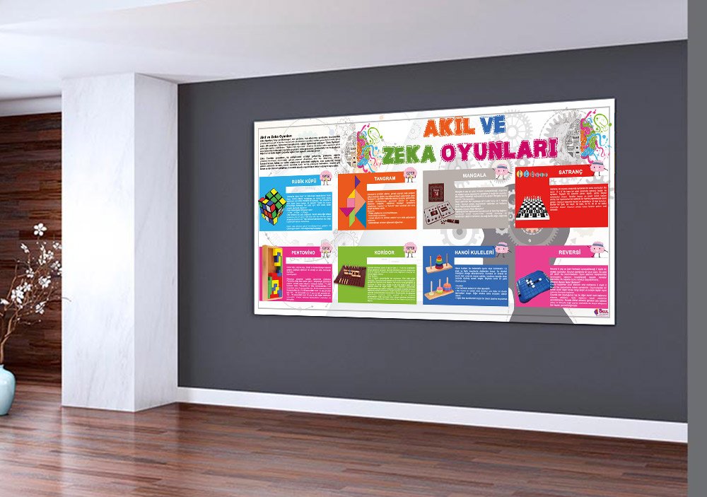 Akıl ve Zeka Oyunları Okul Posteri