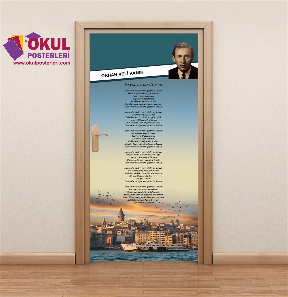 Orhan Veli Kanık Kapı Giydirme-2
