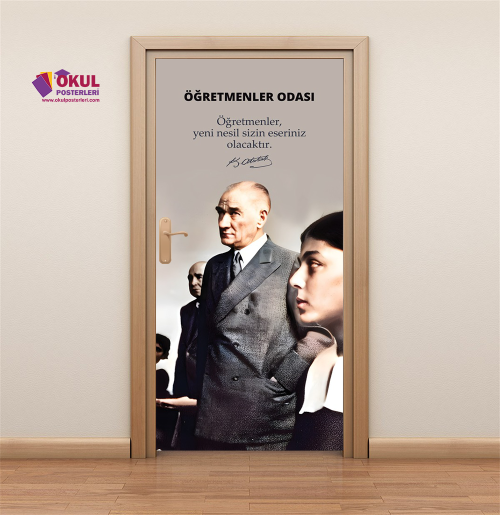 Öğretmenler Odası Kapı Giydirme 19