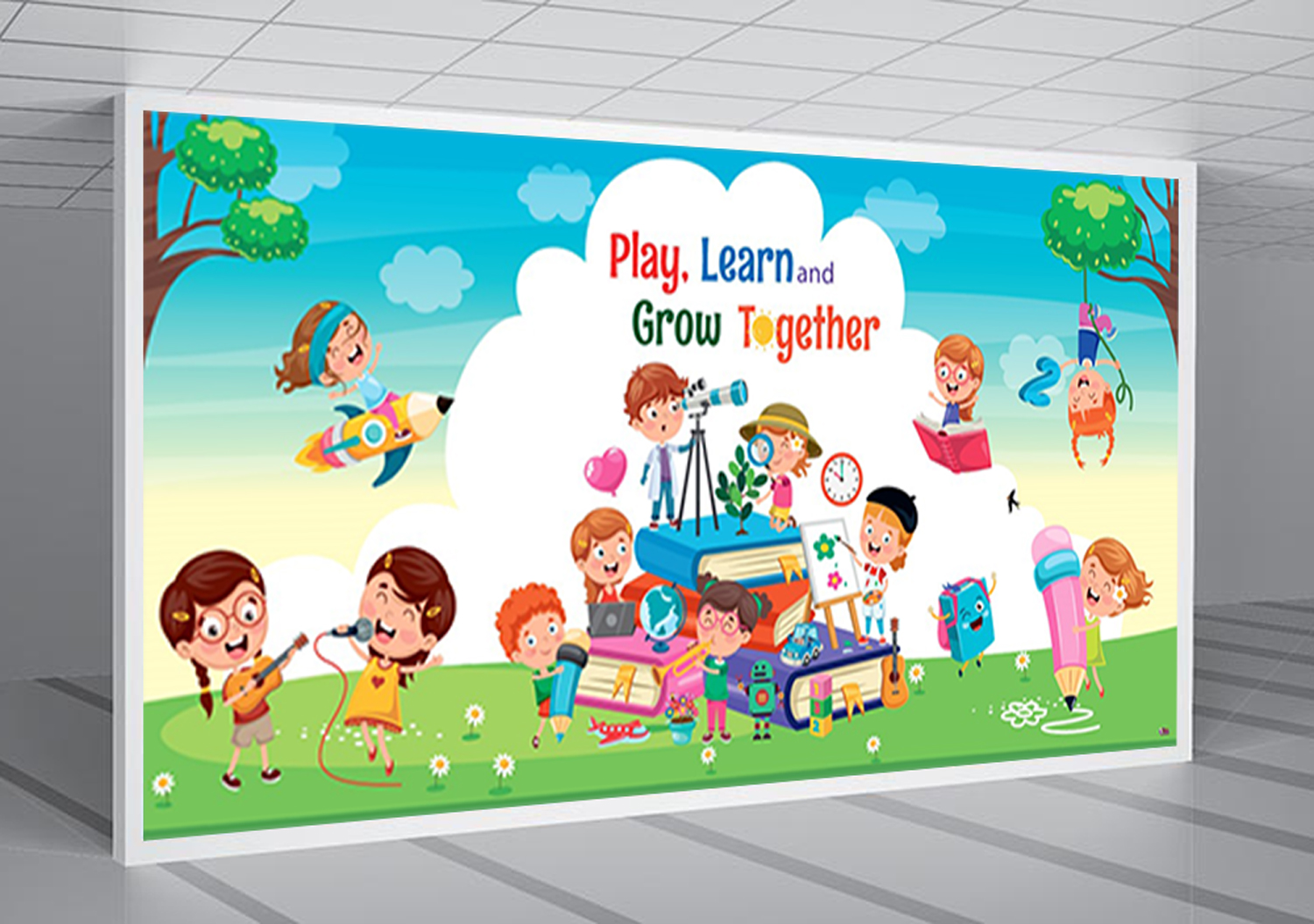  Play and Learn Anaokulu Posteri