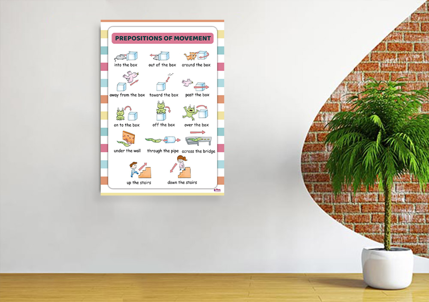 Preposition of Movement İngilizce Posteri