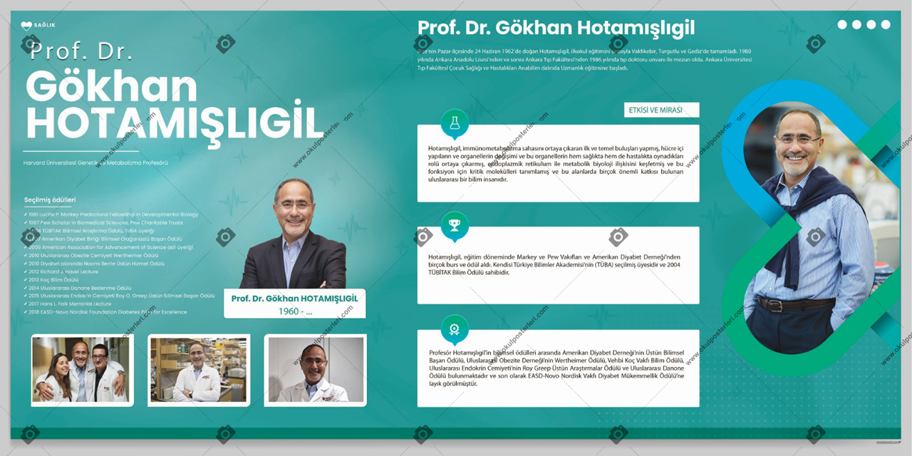 Prof. Dr. Bülent Hotamışlıgil Posteri