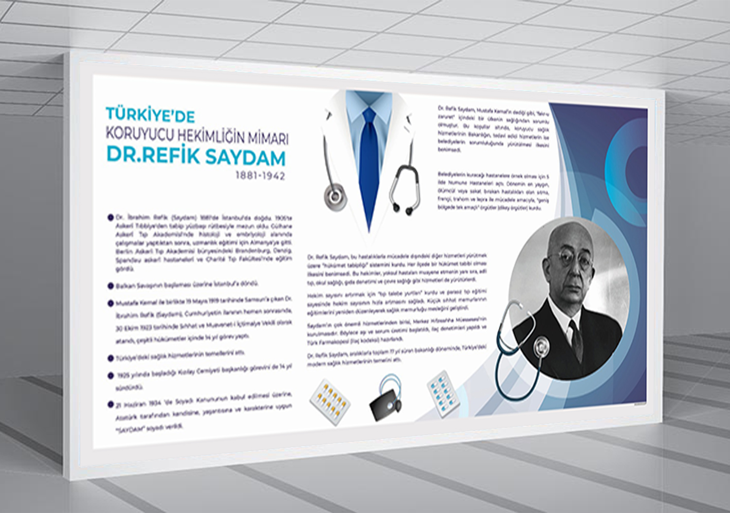 Refik Saydam Posteri