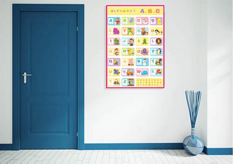 Alphabet Okul Afişi