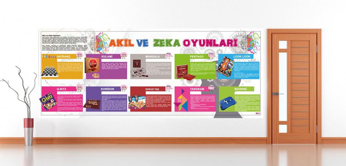 Akıl ve Zeka Oyunları Okul Posteri 6