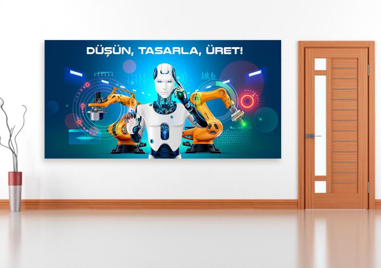 Robotik Kodlama 40 okul posterleri