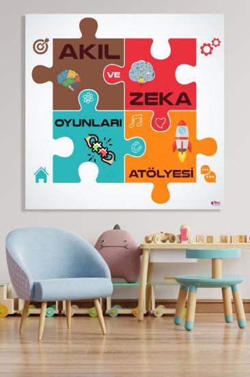 Akıl Zeka Oyunları Okul Posteri 7